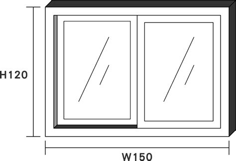 窗戶標準尺寸